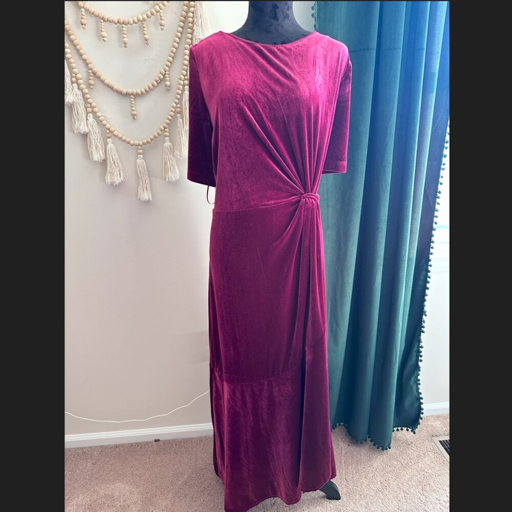 Lane Bryant Velvet Party Dress - Size 24